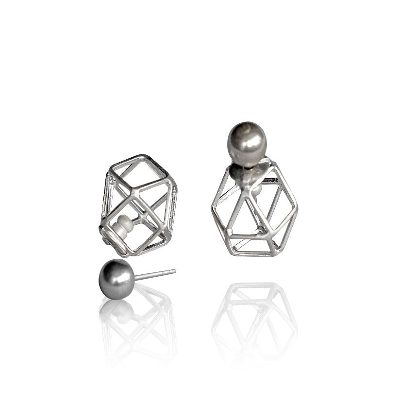 Everyday Geometric Elegance with Galaxy Earring - GALAXY - Merald Curio