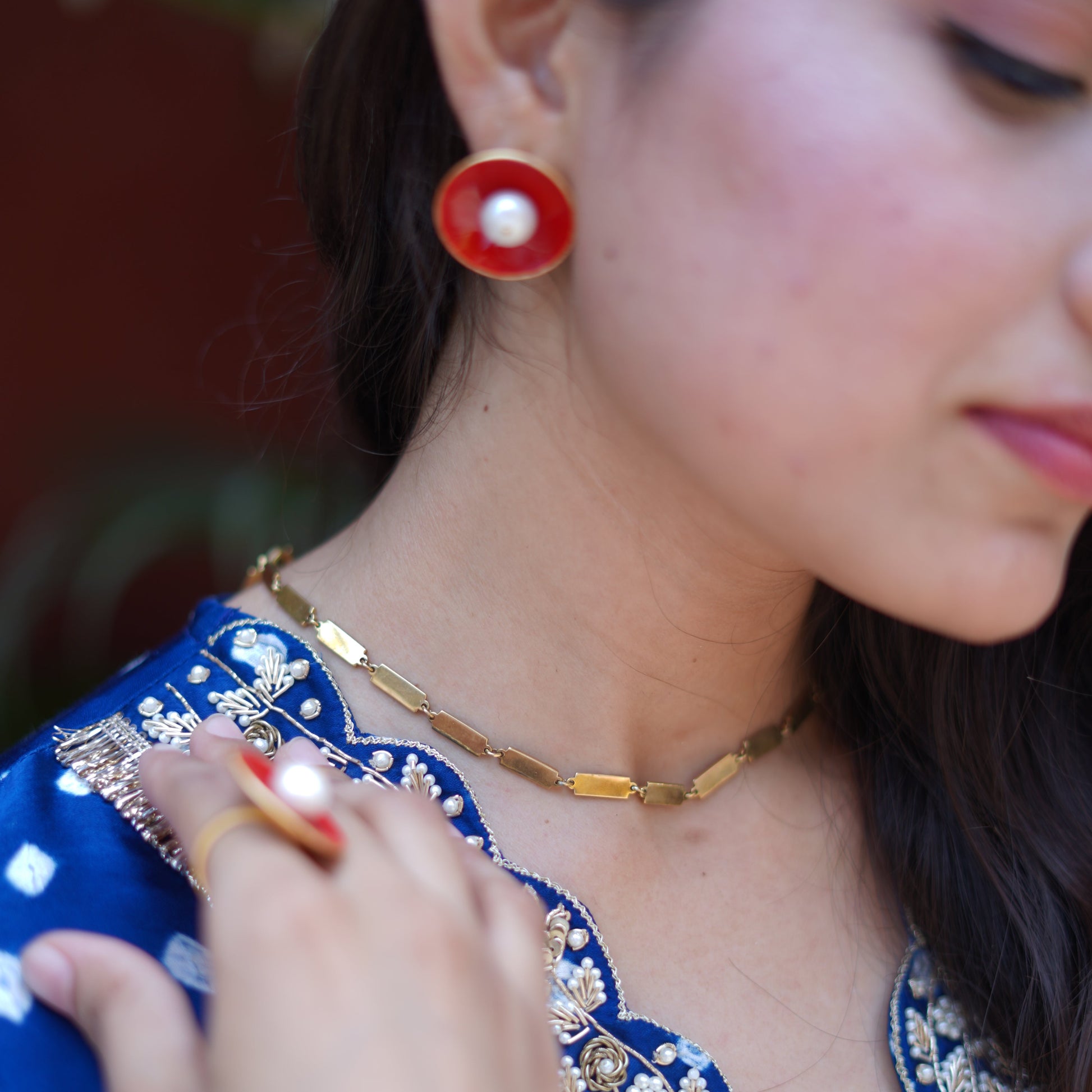 Ready Red Earrings