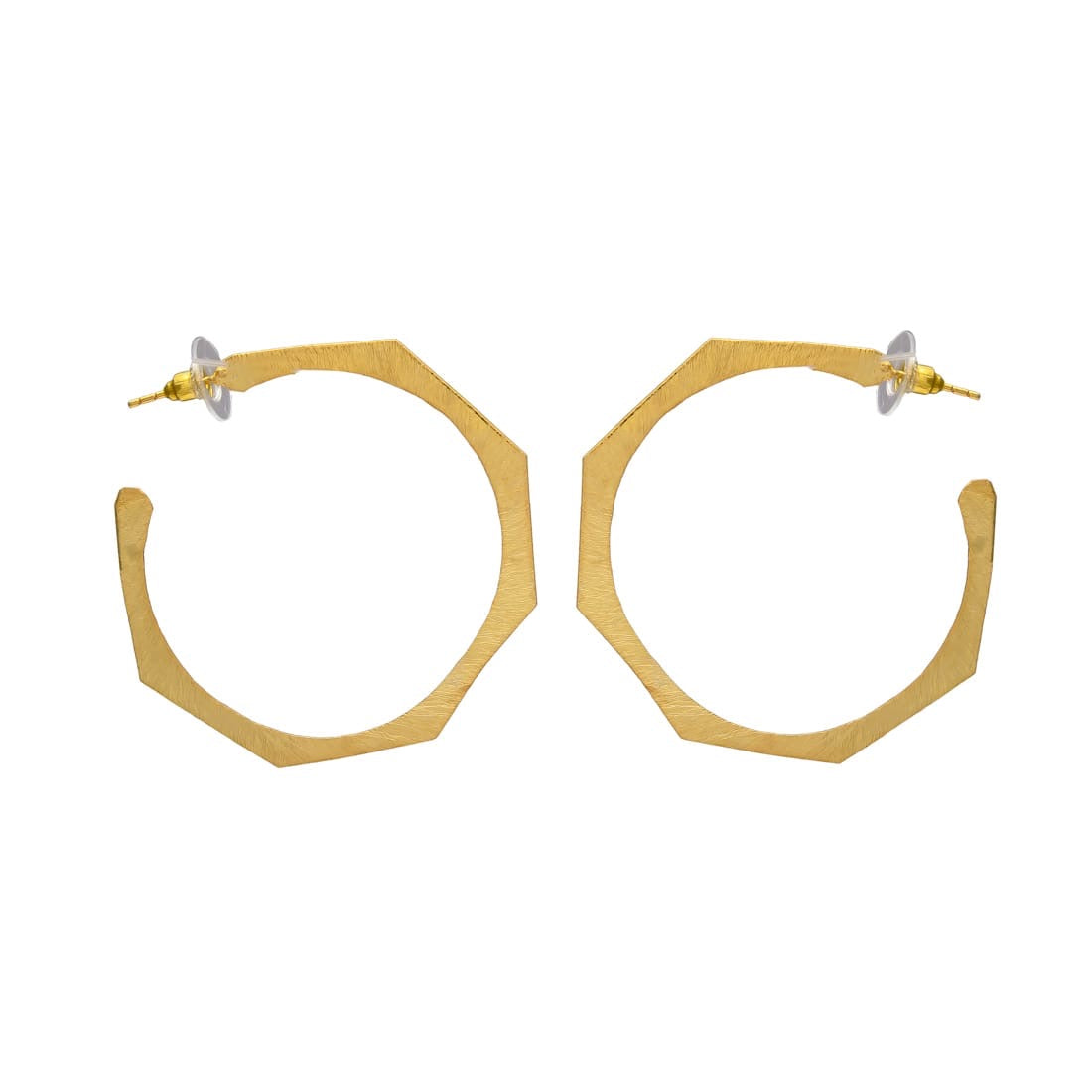 Hexa hoop Earring