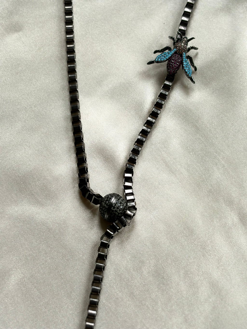 Black Bee Necklace