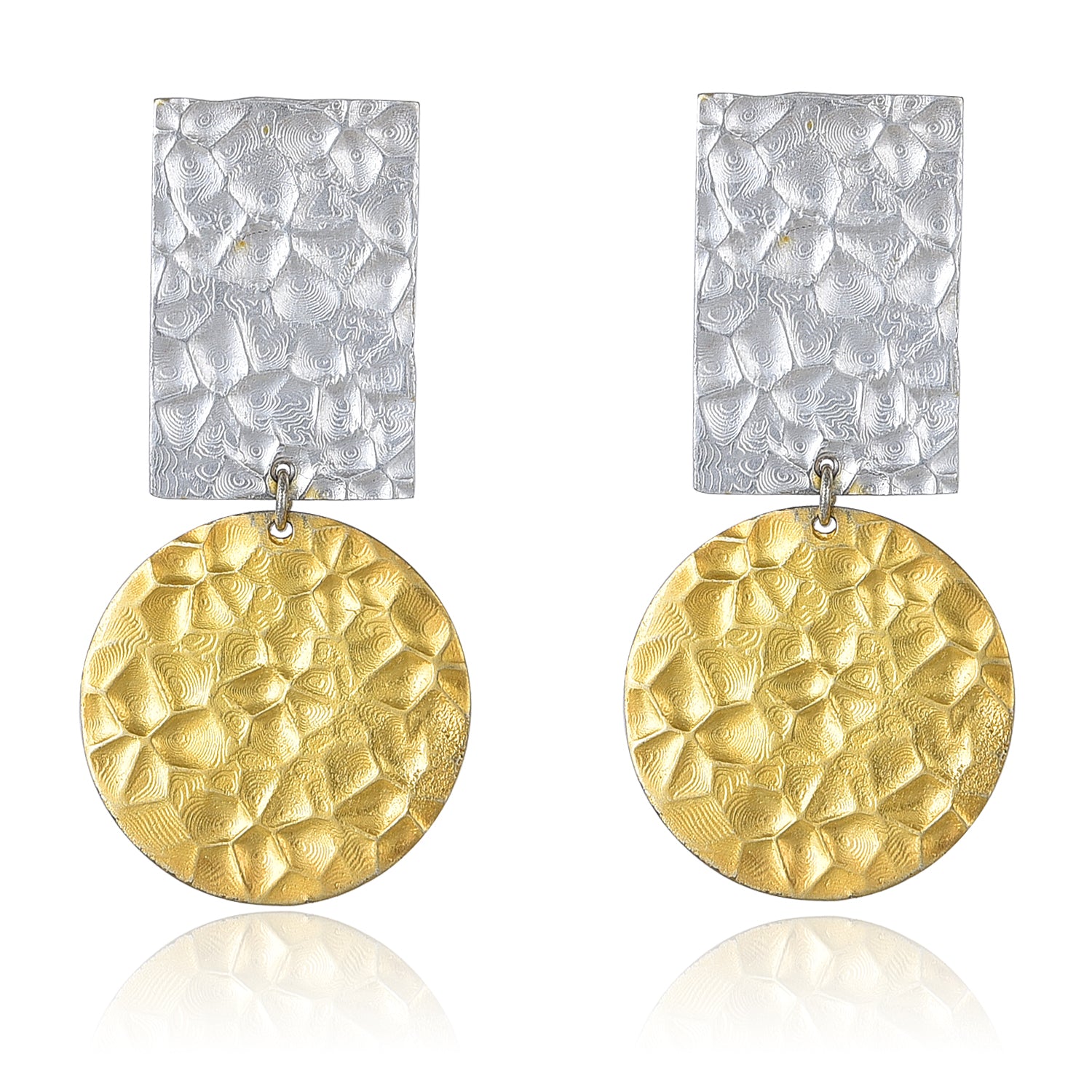Two shades earrings
