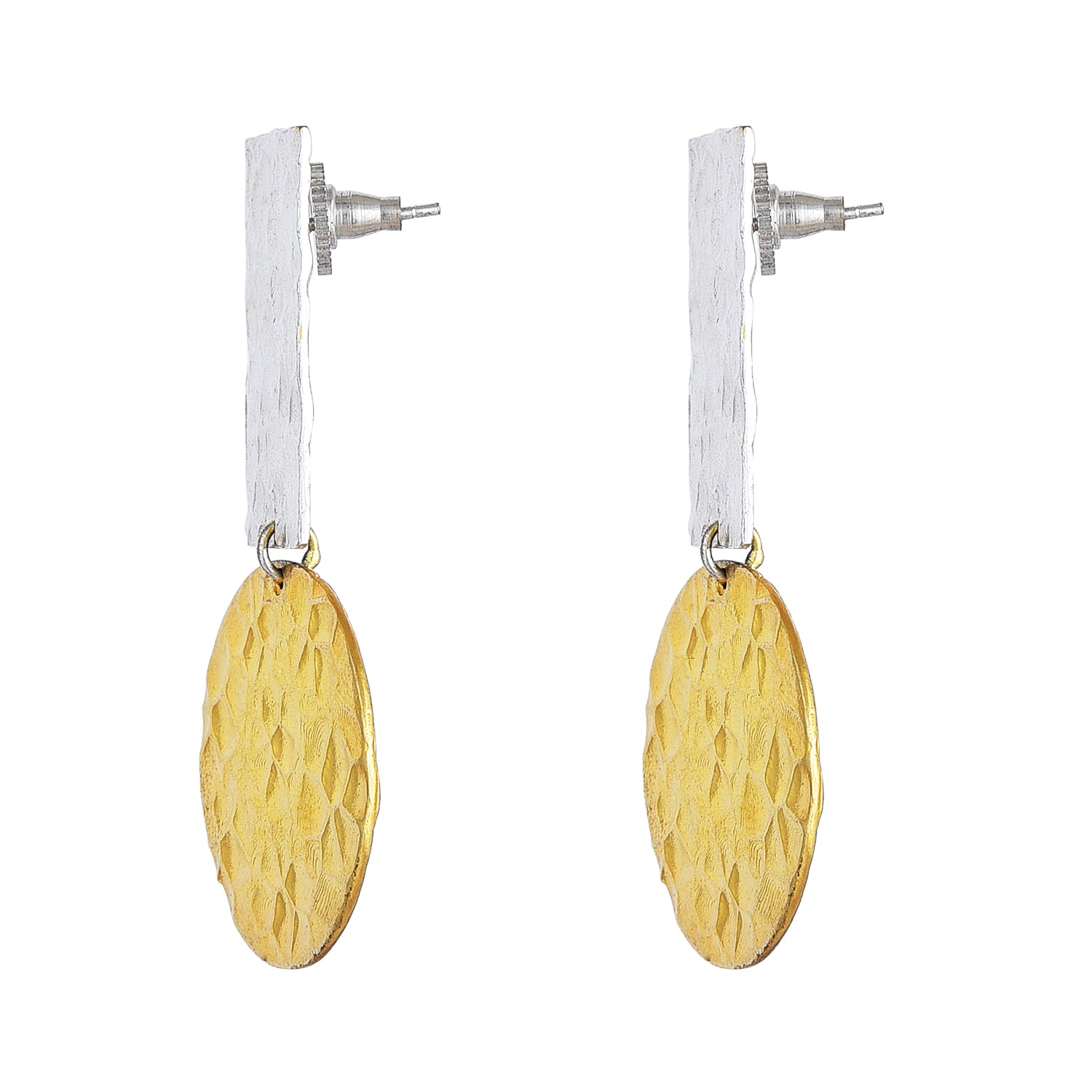 Two shades earrings