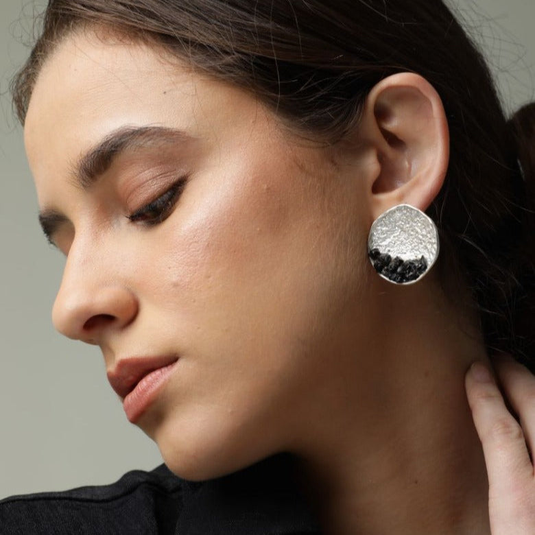 Playful and Youthful Jewelry with Exquisite Crushed Stone Discs - CANDY - Merald Curio