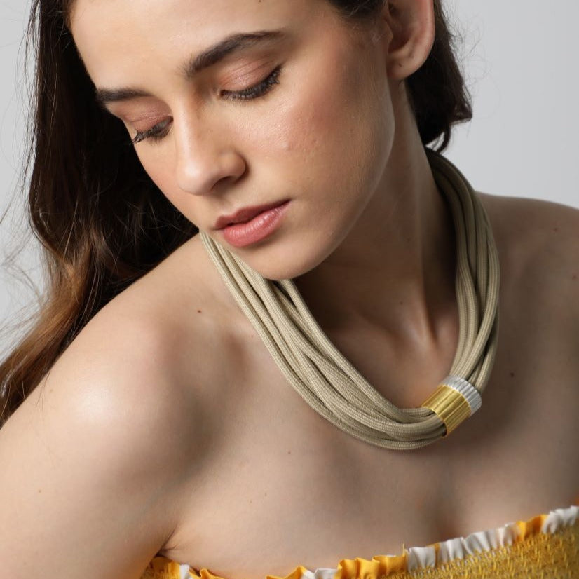 Adjustable Chain-Style Necklace: Necklace Impression - IMPRESSION - Merald Curio