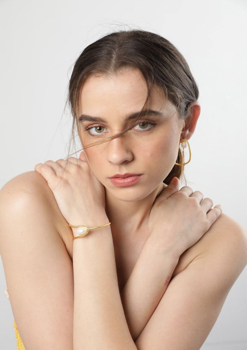 Make a Statement with Merald Curio's Fresh Power Drop Dangler Earrings - POWER - Merald Curio