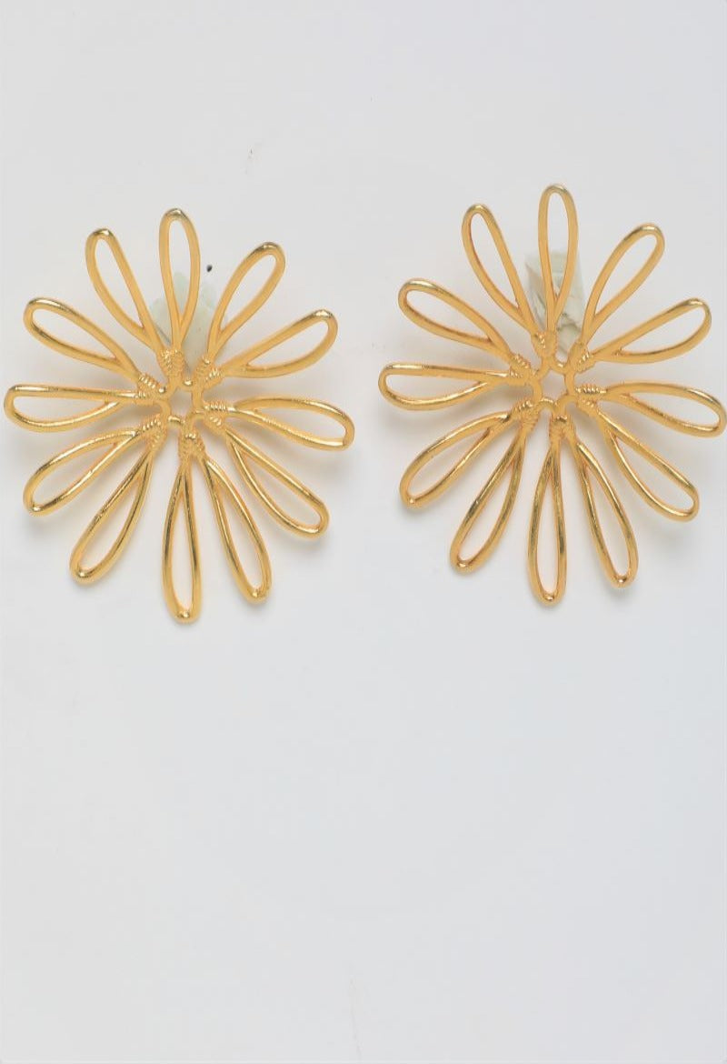 Make a Bold Statement with Merald Curio's Statement Earrings - SUNFLOWER