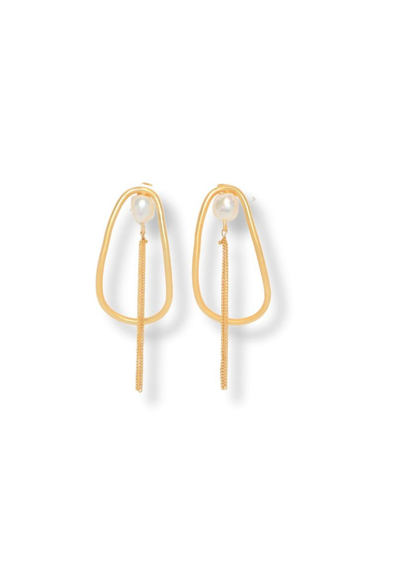 Make a Statement with Merald Curio's Fresh Power Drop Dangler Earrings - POWER - Merald Curio